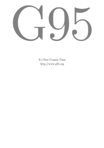 It`s Free Crunch Time http://www.g95.org