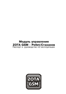 Модуль управления ZOTA GSM