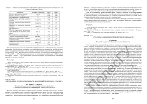 УДК 336. 532.2 СТРАТЕГИЯ ЭФФЕКТИВНОСТИ ИЗДЕРЖЕК