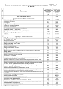 Смета затрат и поступлений на 2015 год (PDF