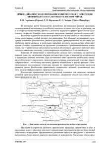 245 имитационное моделирование конкурентного поведения