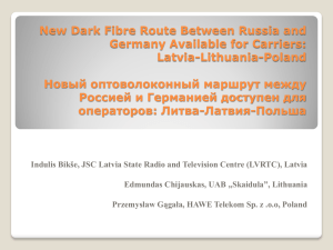 New Dark Fibre Route Between Russia and