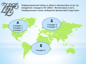 Внедрение ISO 20022 в Российской Федерации