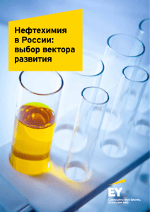 Нефтехимия в России: выбор вектора развития