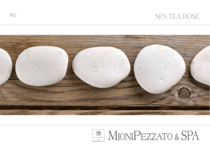 SPA TEA ROSE - Mioni Pezzato & SPA