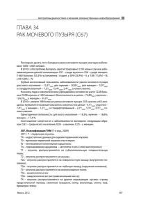 Рак мочевого пузыря - РНПЦ ОМР им. Н.Н. Александрова