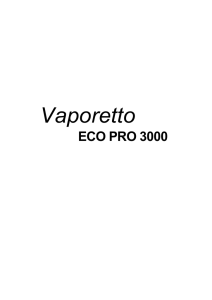Vaporetto Eco Pro 3000