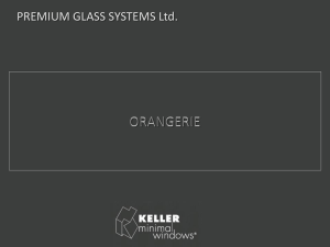 PREMIUM GLASS SYSTEMS Ltd. - KELLER minimal windows