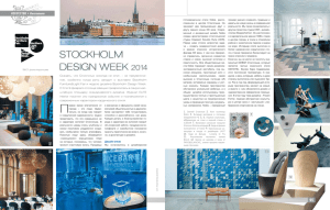 Design week - Sweden Abroad