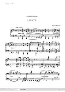 Ф.Лист. Соната h-moll - Нотная библиотека классической музыки