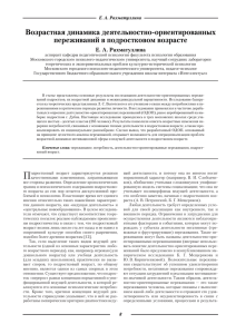 PDF, 245 кб - Портал психологических изданий PsyJournals.ru