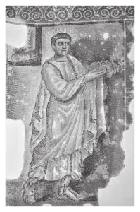 Мозаики баптистерия Сан-Джованни ин Фонте в Неаполе (V век).