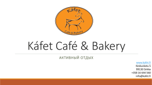 Káfet Café & Bakery - Káfet Cafe & Bakery