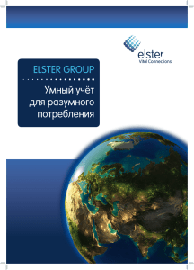 ELSTER GROUP. Умный учёт для разумного потребления PDF, 8