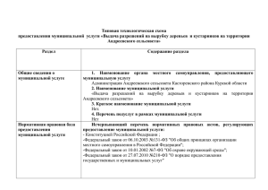 Типовая технологическая схема