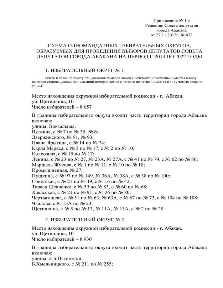 Федеральный закон об утверждении схемы одномандатных избирательных округов