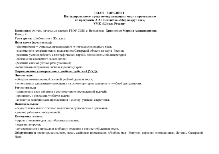 План конспект урока по обществознанию 8 класс