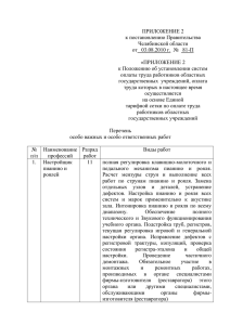 Приложение 2 - Правительство Челябинской области