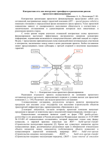 Инструменты минимизации рисков проектного финансирования