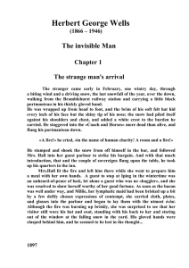 Реферат: The Invisible Man 3 Essay Research Paper