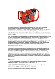 Подробная инструкция по компрессору NARDI Atlantic G100