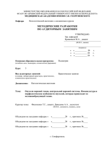 МИНИСТЕРСТВО ОБРАЗОВАНИЯ И НАУКИ РОССИЙСКОЙ ФЕДЕРАЦИИ