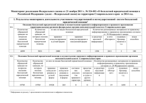 структура информации - Министерство юстиции