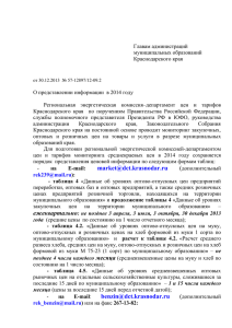 Главам администраций муниципальных образований Краснодарского края