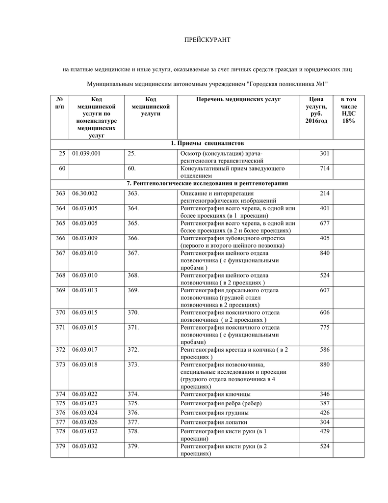 Прейскурант платных медицинских услуг в поликлинике. Прейскурант на рентгенологические услуги. Коды рентгенологических услуг. Прайс услуг на рентгенологические обследования. Код услуги рентгеноскопия.