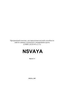 3. порядок работы с программой nsvaya