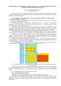 применение мультипроцессорного модуля cuda