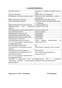 Описание процесса реализации проекта