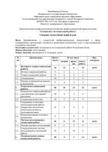 Минобрнауки России Федеральное государственное бюджетное образовательное учреждение высшего образования