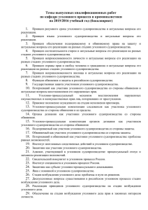 УПК Темы ВКР 2015-16