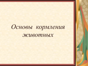 Лекция №4 - mgavm.ru