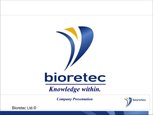 Knowledge within. Bioretec Ltd.© Company Presentation