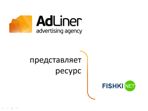 Презентация рекламных возможностей Fishki.net