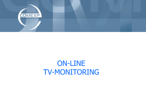 on-line tv-monitoring