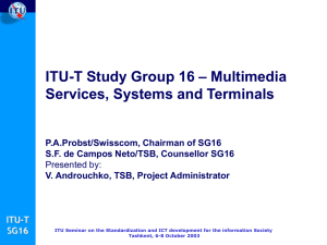 ITU-T Study Group 16