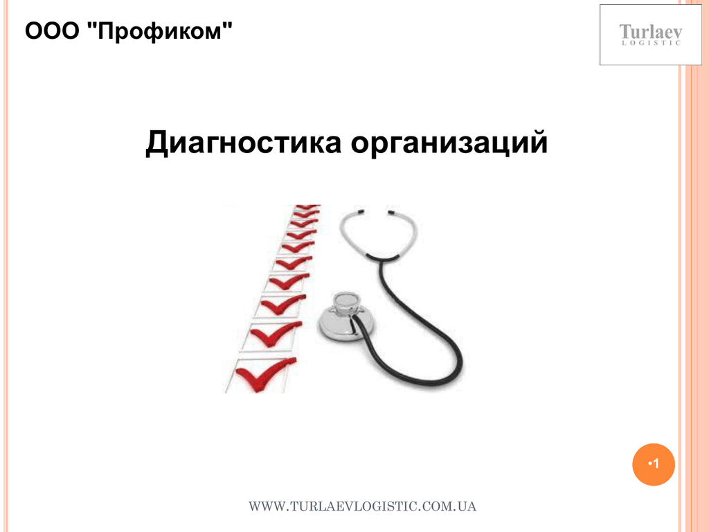 Диагностика 1 4. Диагностика организации. Самодиагностика компании.