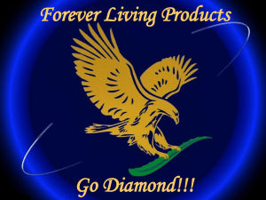 Forever Living Products Go Diamond!!!