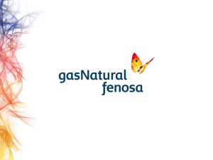 Diapositiva 1 - Gas Natural Fenosa