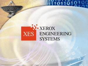 Схема документооборота Xerox Engineering Systems