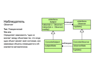 Паттерны поведения 2