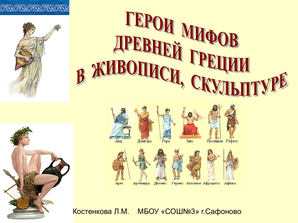 Древняя греция читать. Герои мифов древней Греции в живописи и скульптуре. Герои мифов древней Греции. Имена героев греческих мифов. Персонажи древних мифов.