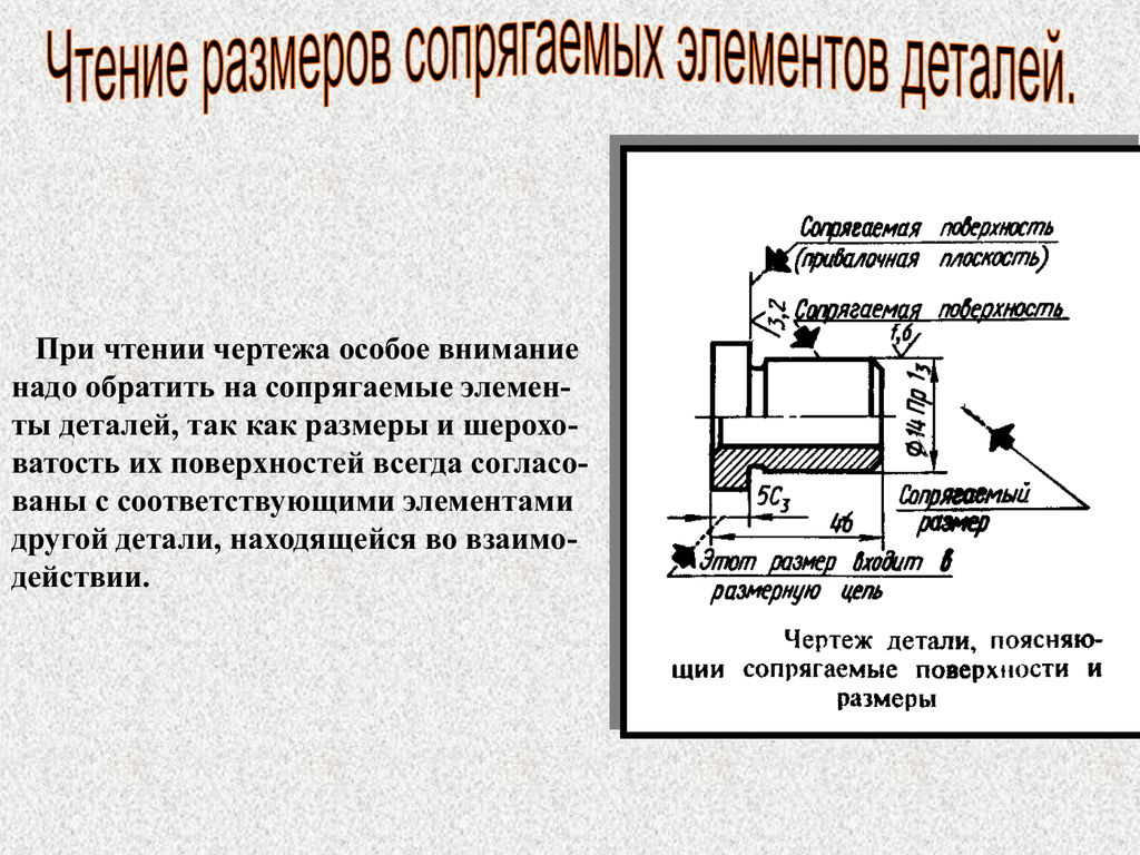 Обращаю на детали. Размер сопряженных деталей что это. Свободные и сопрягаемые Размеры. Сопряженные Размеры на чертеже. Размеры сопрягаемых поверхностей.