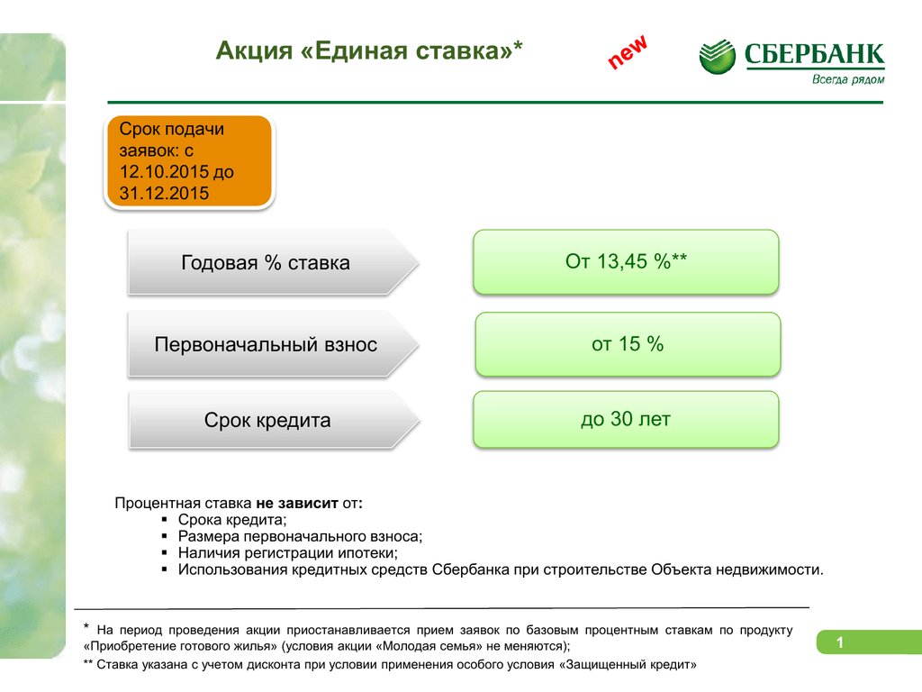 Максимальный первоначальный взнос