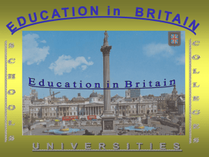 Education in Great Britain (презентация)