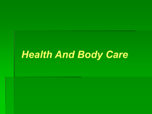 Health And Body Care