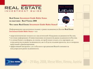Real Estate Investment Guide Baltic States